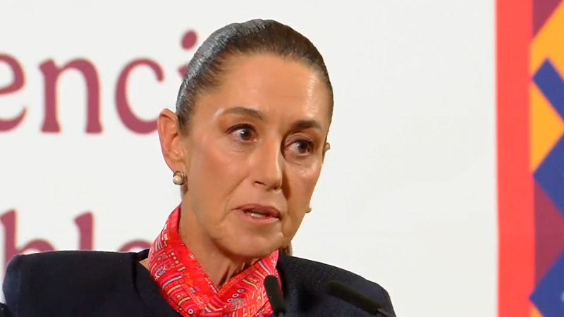 EEUU debe hacer su parte y atender consumo de estupefacientes, asevera Sheinbaum