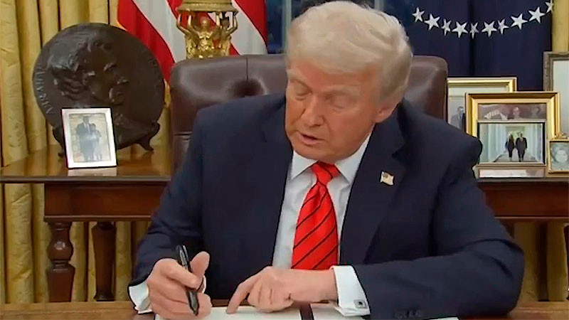 Impone Donald Trump aranceles del 25% al aluminio y al acero