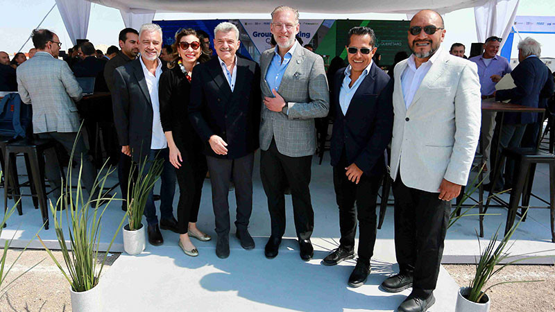 Marco Del Prete encabeza colocaciÃ³n de primera piedra de EOI Electronics