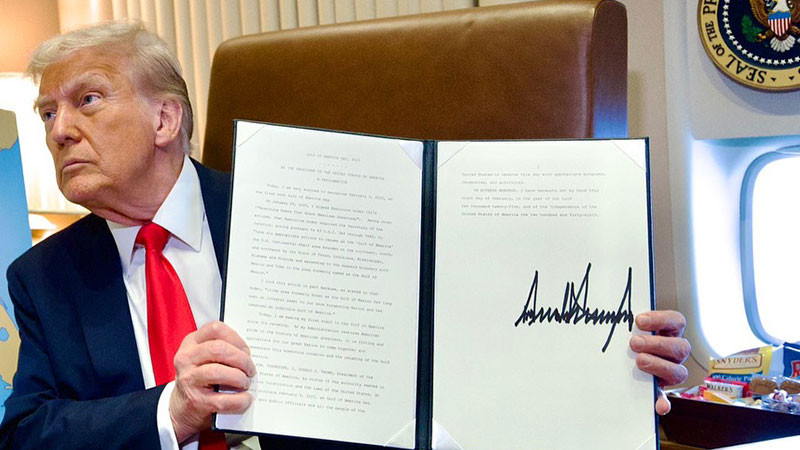 Trump cumple y firma decreto de aranceles recÃ­procos 