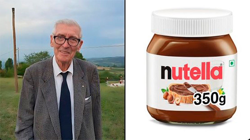 Fallece a los 97 aÃ±os, Francesco Rivella, creador de la Nutella