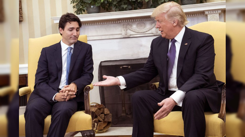 Trump y Trudeau hablan sobre trÃ¡fico de estupefacientes y Ucrania en llamada telefÃ³nica