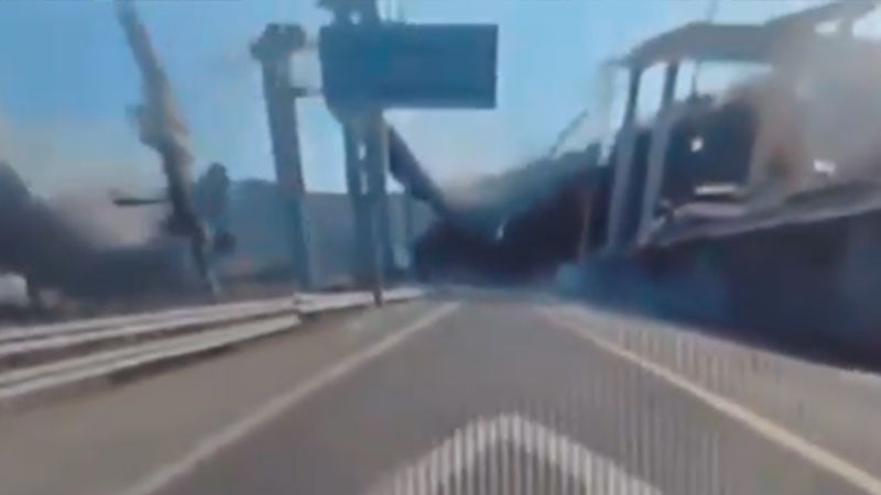 Se desploma puente en construcciÃ³n en Corea del Sur; hay 3 muertos y 5 heridos