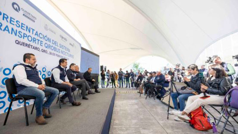 Ponen en marcha autoridades estatales y municipales Sistema de Transporte Qrobus Nocturno