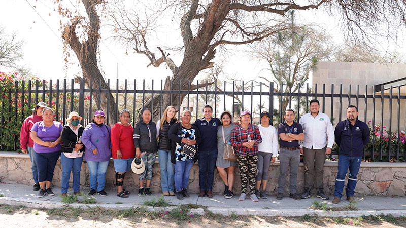 Atienden dependencias estatales peticiÃ³n ciudadana en Cerrito Colorado, en El MarquÃ©s