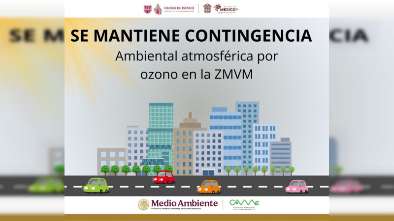 Contingencia ambiental en el Valle de MÃ©xico se mantiene este jueves
