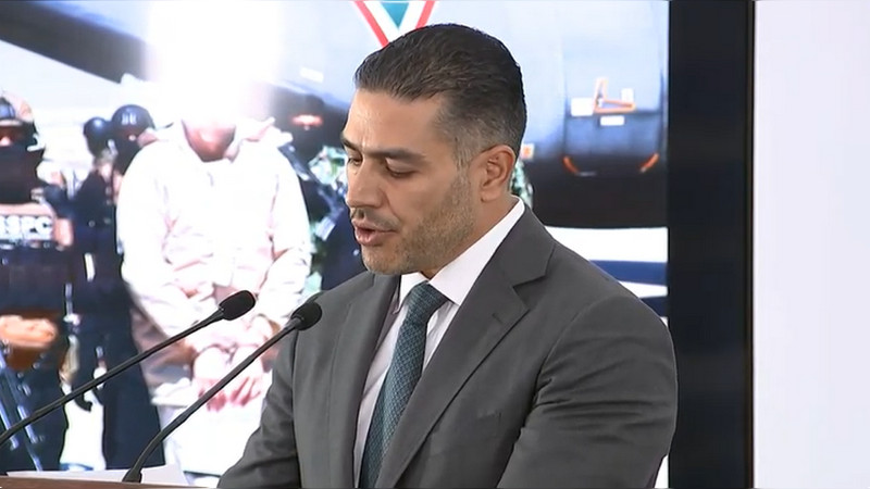 Acto de autoridad sin precedentes traslado de 29 criminales a Estados Unidos: GarcÃ­a Harfuch