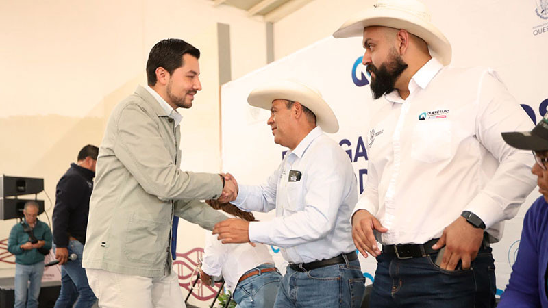 Entrega SEDEA apoyos por sequÃ­a en Tequisquiapan y Ezequiel Montes