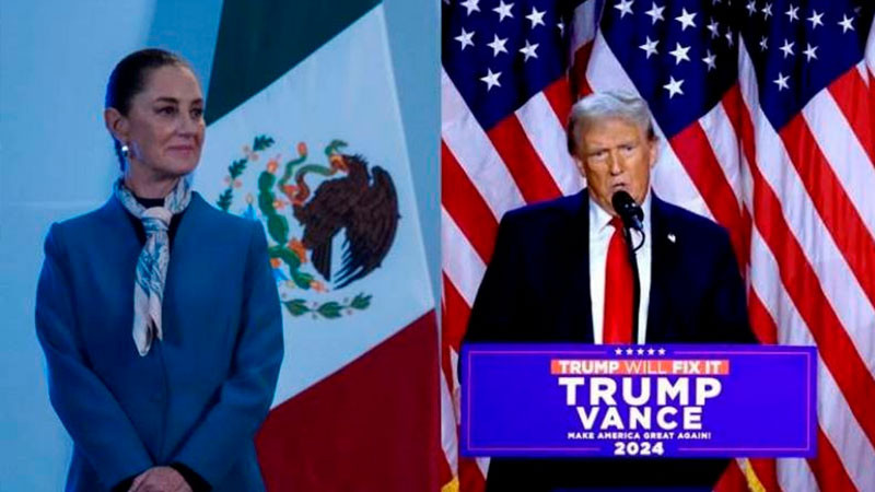 Trump reconoce a Sheinbaum tras la pausa arancelaria: â€˜es una mujer maravillosaâ€™