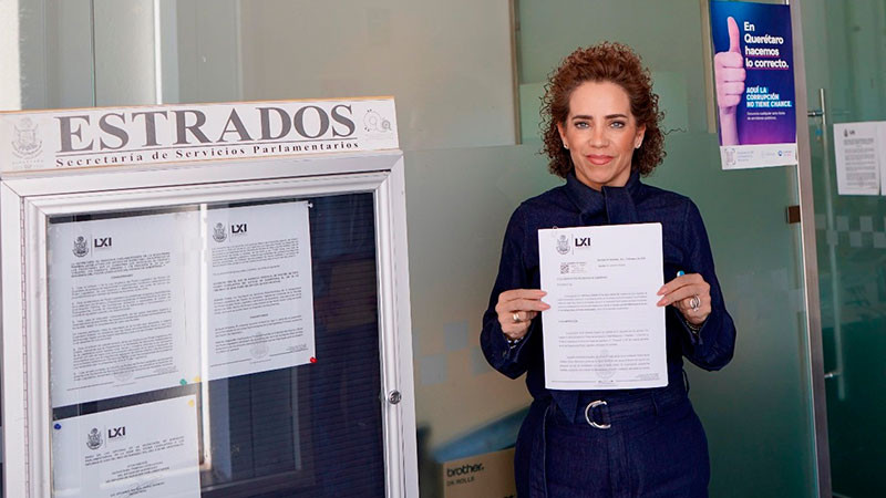Presenta Adriana Meza iniciativa que reforma el CÃ³digo Urbano del Estado de QuerÃ©taro