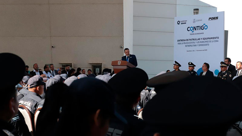 AmplÃ­a QuerÃ©taro parque vehicular y equipamiento para seguridad pÃºblica
