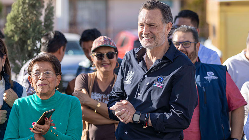 Entrega Mauricio Kuri obras de rehabilitaciÃ³n en la colonia La Moderna, de QuerÃ©taro capital