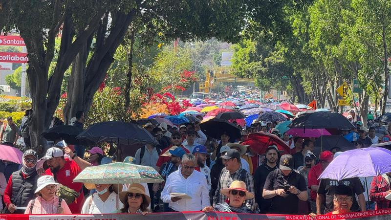 Exige Poder de Base sus derechos laborales con marcha en Morelia, MichoacÃ¡n