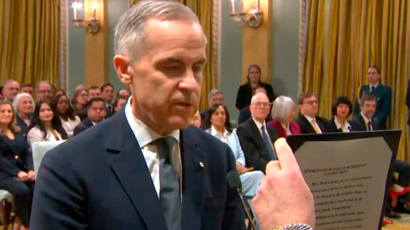 Oficialmente, Mark Carney se convierte en primer ministro de CanadÃ¡
