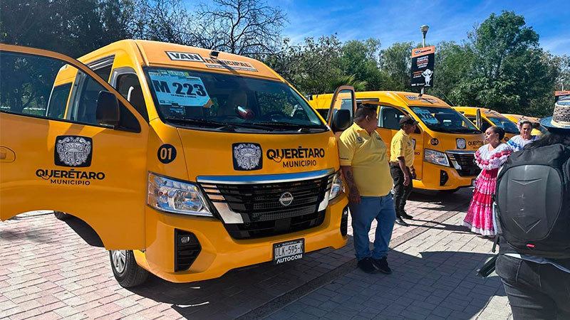 Invierte municipio de QuerÃ©taro 8â€MDP en Programa de Transporte Comunitario Gratuito para Santa Rosa JÃ¡uregui: Felifer MacÃ­asÂ 