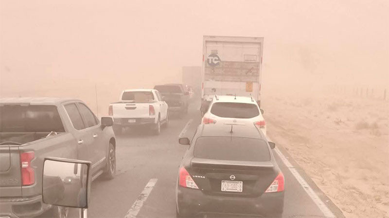 Alertan por fuertes vientos en Chihuahua a causa del frente frÃ­o 36
