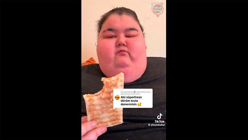 Fallece influencer turco por hacer reto viral de comida