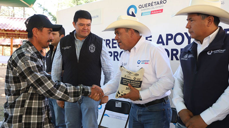 Fortalece SEDEA a productores de San JoaquÃ­n con maÃ­z para consumo humano