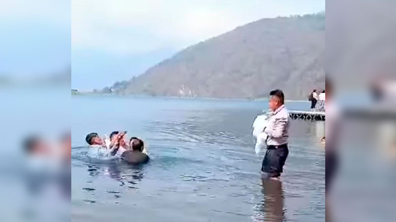 Muere hombre ahogado en un lago durante bautizo cristiano