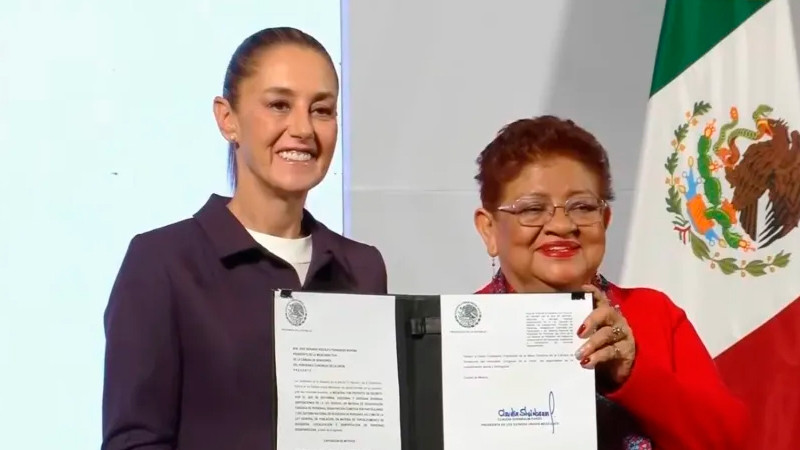 Sheinbaum firma y envÃ­a al Congreso reformas para atenciÃ³n a desaparecidos
