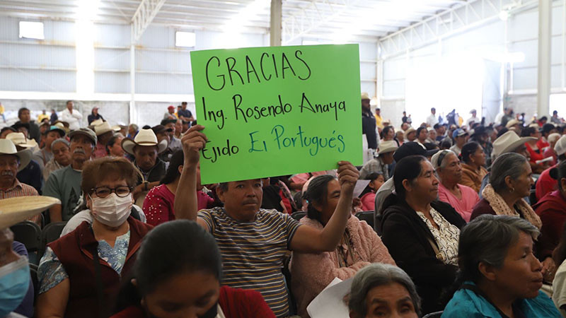 Concluye SEDEA el programa de entrega de maÃ­z para consumo humano en PeÃ±amiller