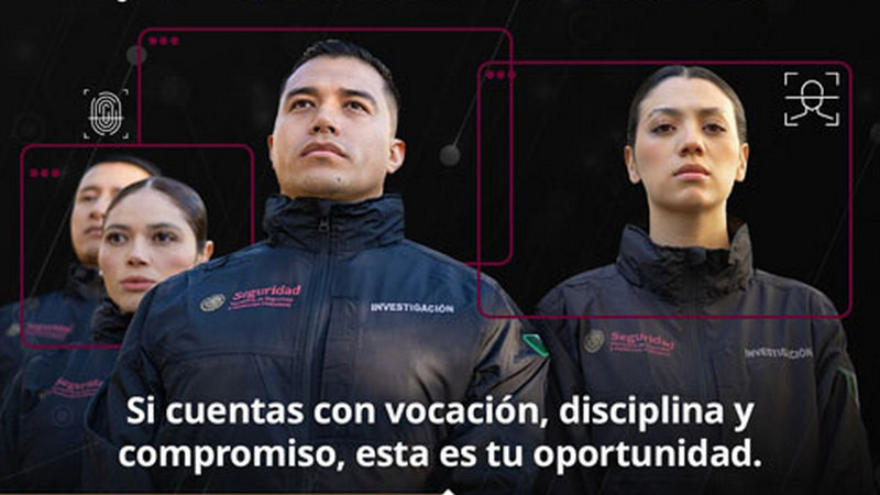 MÃ©xico va por formar agentes de investigaciÃ³n e inteligencia; SSPC lanza convocatoria