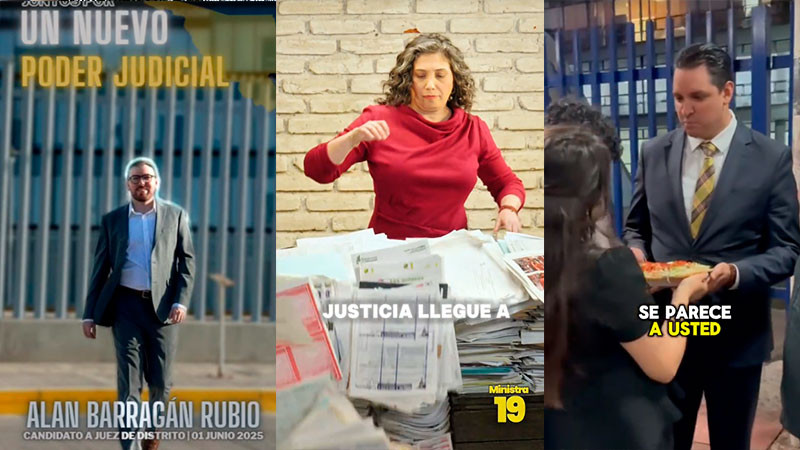 Candidatos al Poder Judicial hacen de todo en campaÃ±a: 