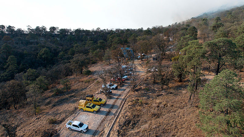 Controlado en 95 por ciento el incendio forestal en Amealco y Huimilpan, QuerÃ©taro