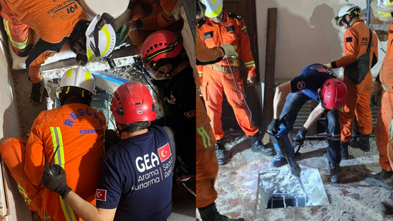 Logran a rescatar a dos hombres con vida, 5 dÃ­as despuÃ©s de sismo en Myanmar