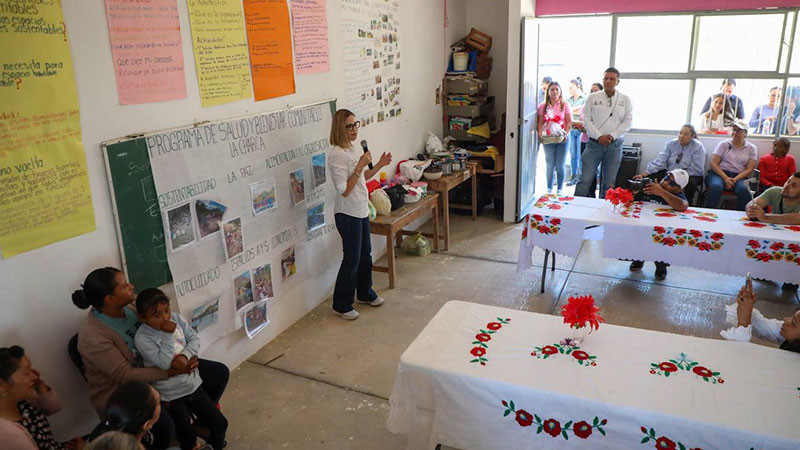 Fortalece Car Herrera a Grupos de Desarrollo Comunitario en la Sierra