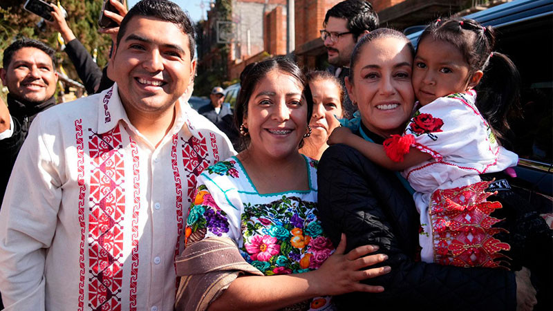 Sheinbaum Pardo visitÃ¡rÃ¡ Cheranastico y ZinapÃ©cuaro este sÃ¡bado