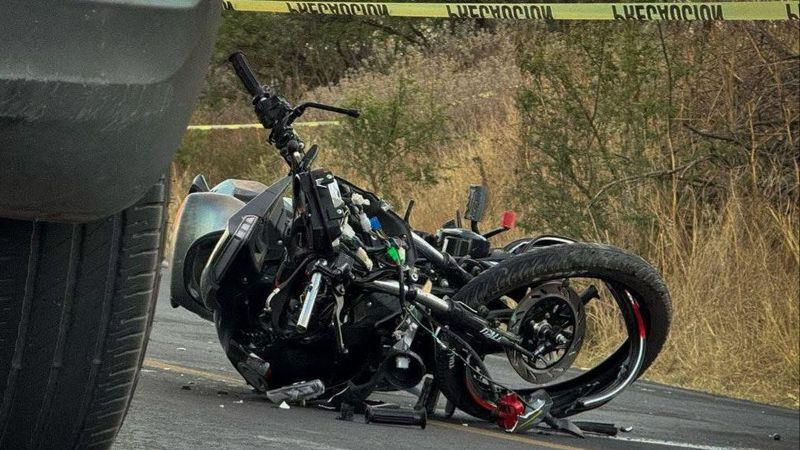 Motociclista pierde la vida en accidente camino a El Lobo, en El MarquÃ©s, QuerÃ©taro