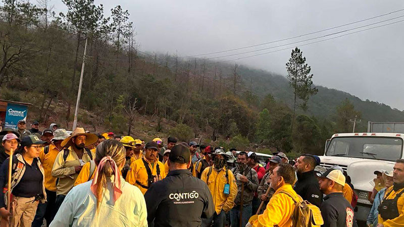 Van mÃ¡s de mil hectÃ¡reas consumidas por incendio forestal en Landa de Matamoros, QuerÃ©taro