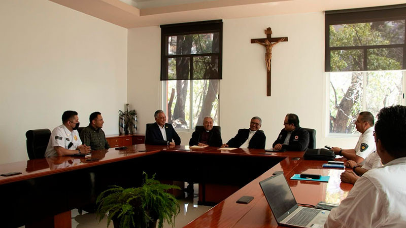 Se reÃºnen autoridades municipales con la DiÃ³cesis de QuerÃ©taro