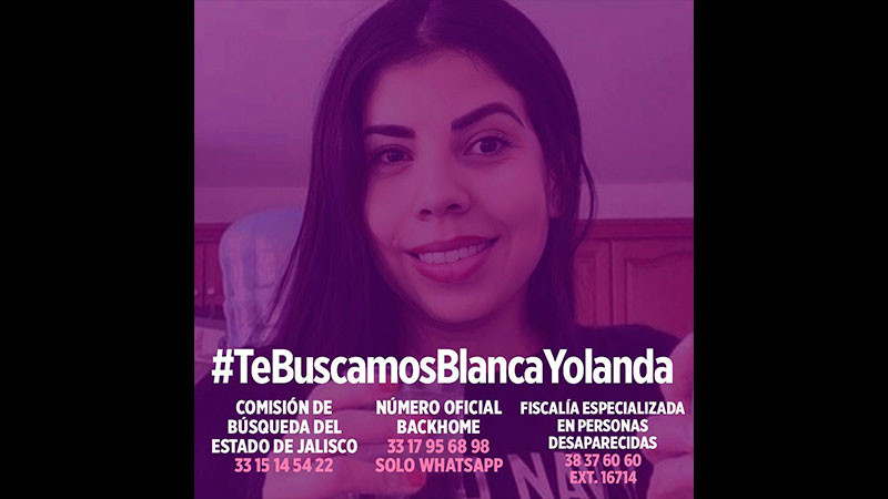 Senadores exigen al gobernador de Jalisco, Pablo Lemus, respuestas sobre la desapariciÃ³n de Blanca Yolanda