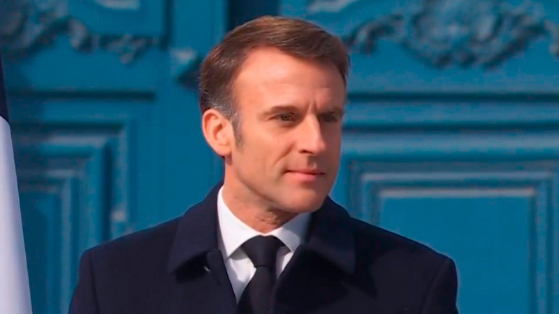 Macron exige a Israel el alto al fuego y entrega de ayuda humanitaria en Gaza