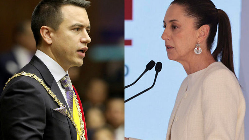 MÃ©xico no reanudarÃ¡ relaciones diplomÃ¡ticas con Ecuador tras reelecciÃ³n de Daniel Noboa