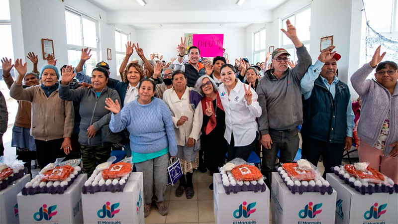 Busca ayuntamiento de El MarquÃ©s mejorar la calidad de vida de los adultos mayores del municipio 