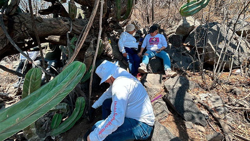 Encuentra Colectivo Desaparecidos QuerÃ©taro restos Ã³seos en jornada de bÃºsqueda