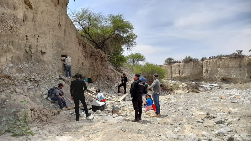 Investigan posible hallazgo de restos de mamut en Tula, Tamaulipas