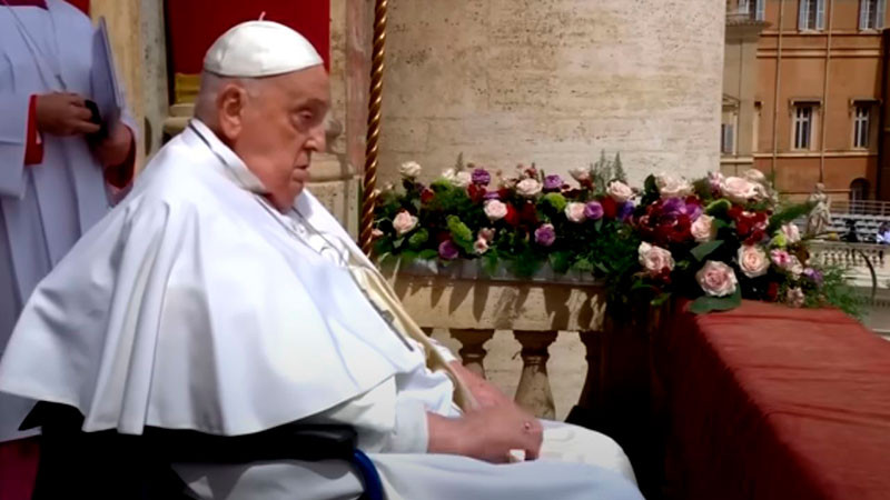 La Ãºltima apariciÃ³n del Papa Francisco antes de morir