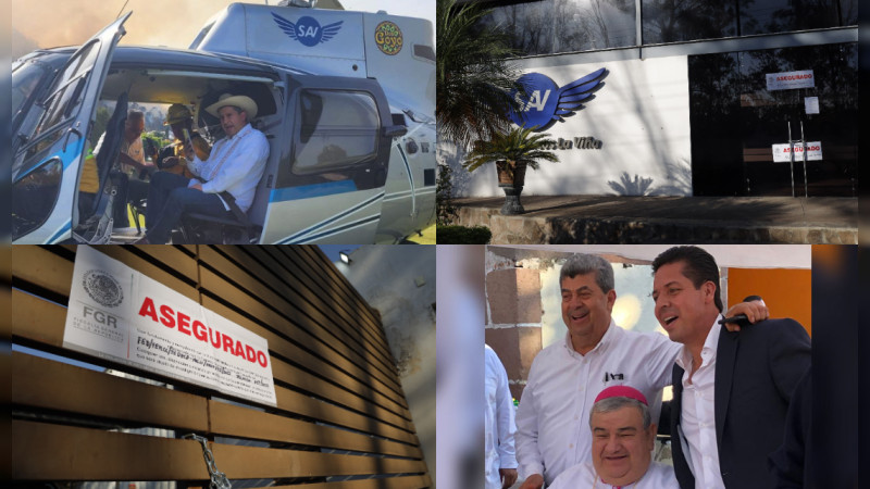 HelicÃ³ptero que renta Alcalde de Uruapan por 70 mil pesos la hora, pertenece ValentÃ­n RodrÃ­guez, presunto prestanombres de Silvano Aureoles, exgobernador de MichoacÃ¡n prÃ³fugo