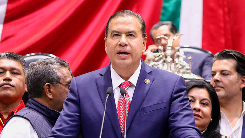 La Cuarta TransformaciÃ³n garantiza el respeto a la soberanÃ­a nacional: MejÃ­a Berdeja