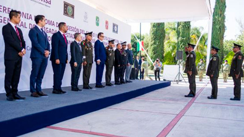 Asiste Gobernador al cambio de mando de la DÃ©cimo SÃ©ptima Zona Militar