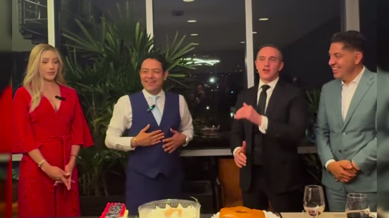 En problemas nuevo Director del Metro por fiesta con empresario: Desde marzo festejaban nombramiento y en video insultaron a Tlaxcala; estado exige disculpas