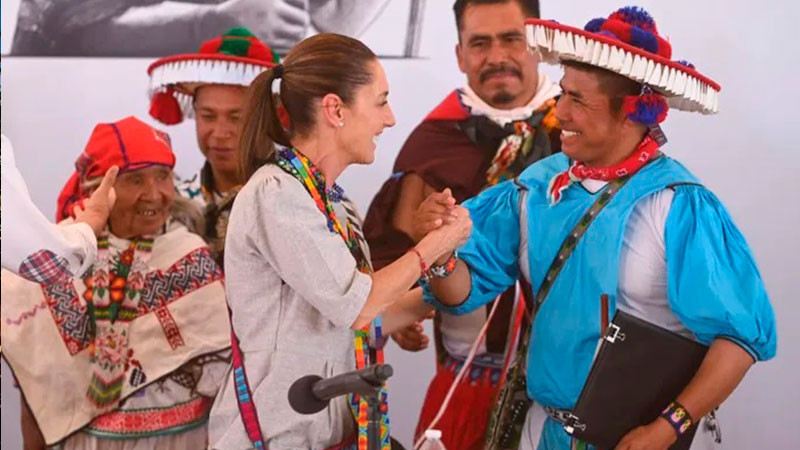 Sheinbaum firma decreto que restituye mÃ¡s de 5 mil hectÃ¡reas a la comunidad WixÃ¡rika en Nayarit