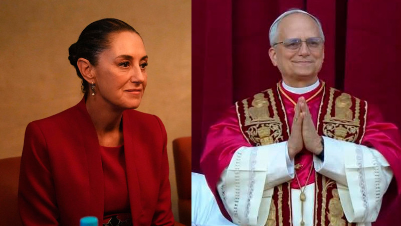 Sheinbaum confirma que invitarÃ¡ al papa LeÃ³n XIV a MÃ©xico
