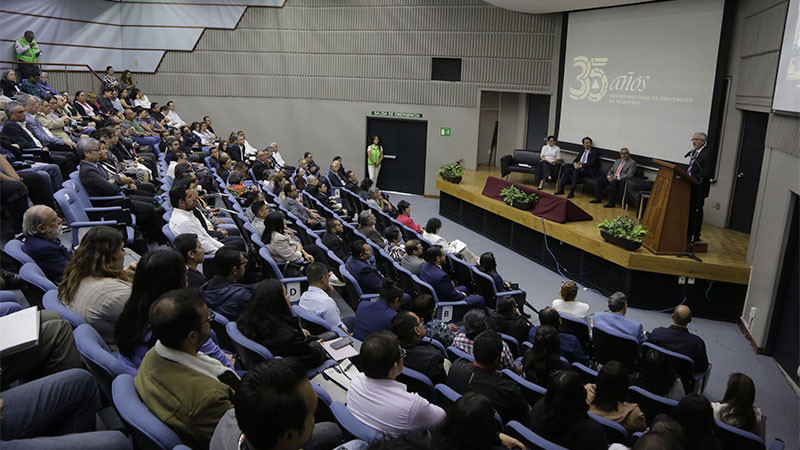 Celebra CENAPRED 35 aÃ±os de trabajo