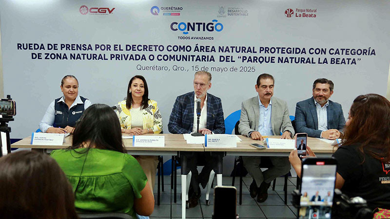 Marco Del Prete anuncia decreto de La Beata como Área Natural Protegida