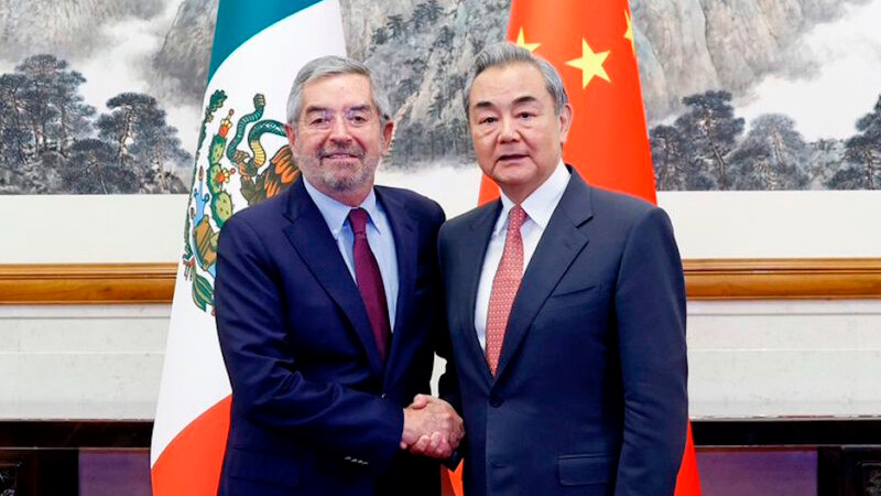 México y China destacan relación bilateral de respeto, tras reunión entre cancilleres 